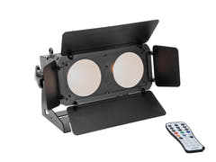 EUROLITE Set 4x LED CBB-2 WW/CW Fairlight + Estuche
