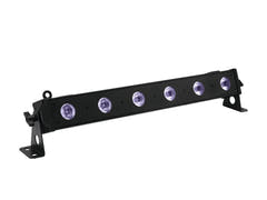 EUROLITE Set 4x BARRAS LED-6 QCL RGBW + 2x bolsa acolchada + controlador