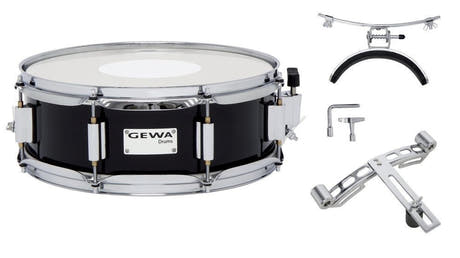 GEWA caja de marcha 13" x 5", abedul laminado negro