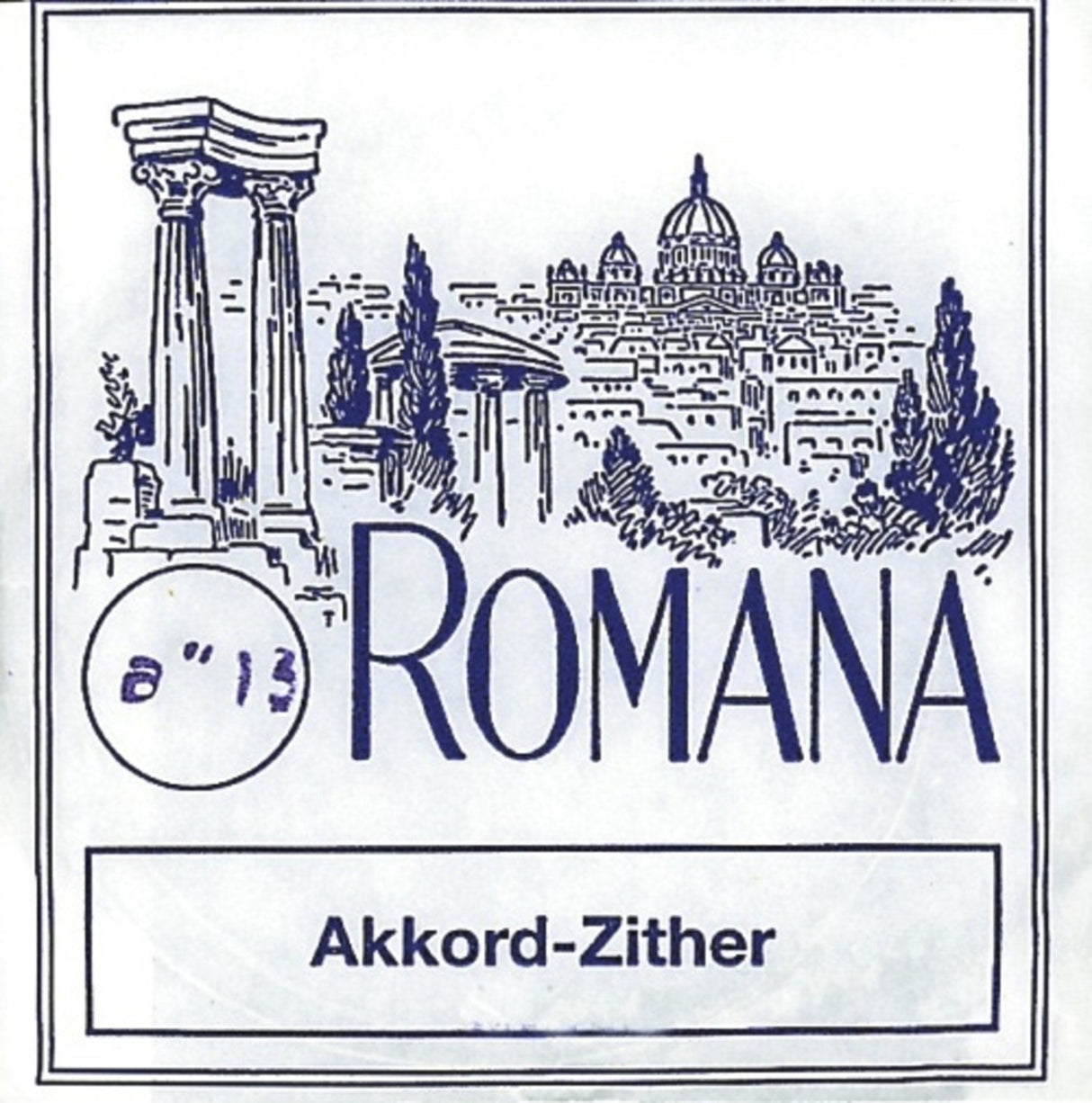 Romana Accord zither strings - G Bass