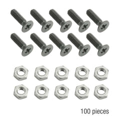 Adam Hall Chassis M3 Juego de Tornillos (100 uds.)