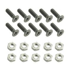 Adam Hall Chassis M3 Juego de Tornillos (10 uds.)
