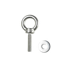 LD Systems 5430 M8 - Tornillo de anilla de acero inoxidable M8 x 30 mm incl. arandela