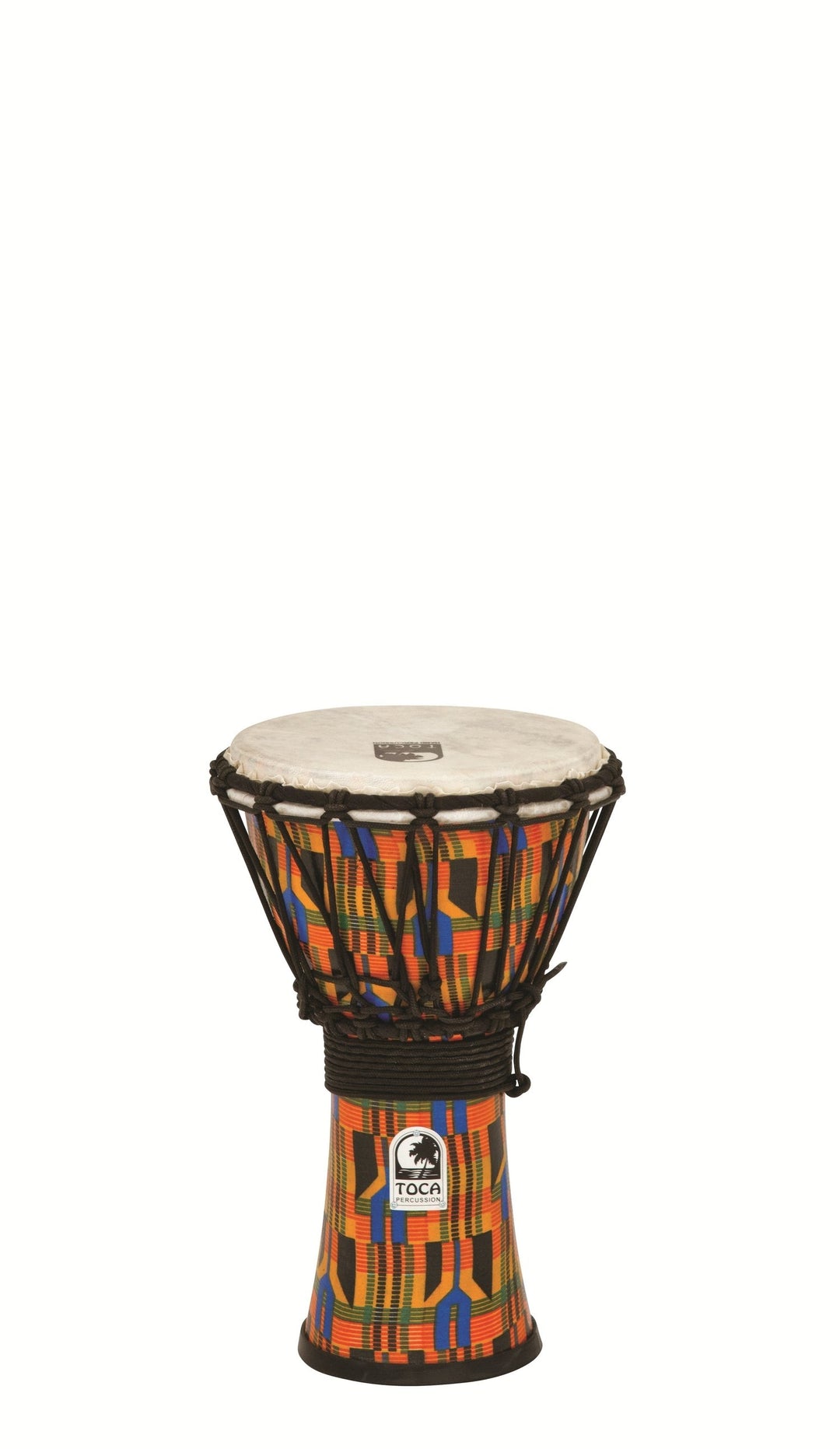 Toca Djembé Freestyle Rope Tuned - Kente Cloth (SFDJ-7K)