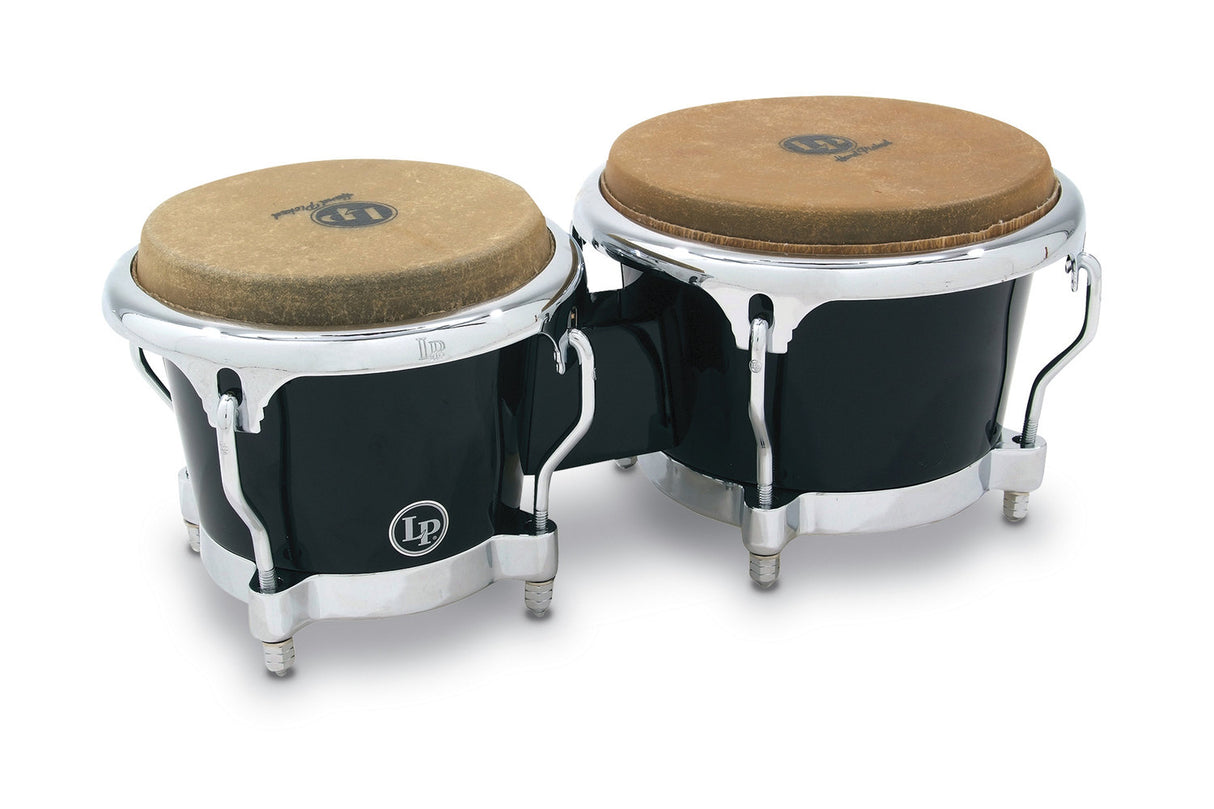 Latin Percussion Bongo Fiberglass - Black (LP200XF-BK)