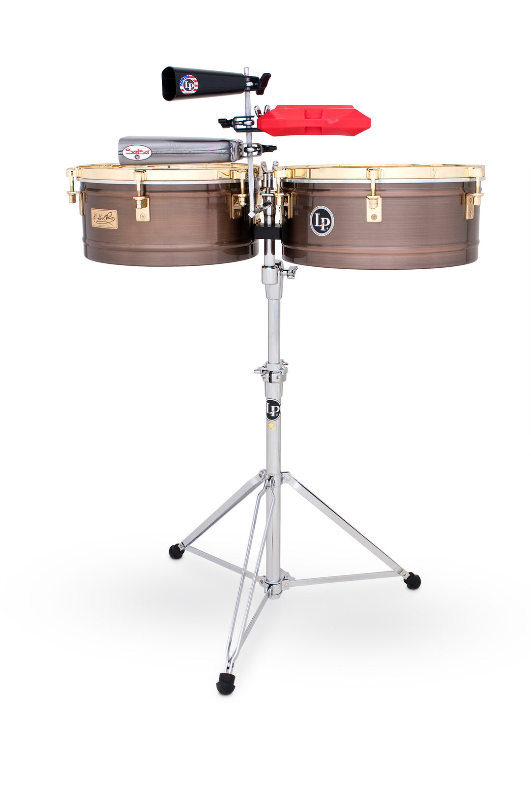 Latin Percussion Timbales Karl Perazzo - 14" y 15" (LP257-KP)