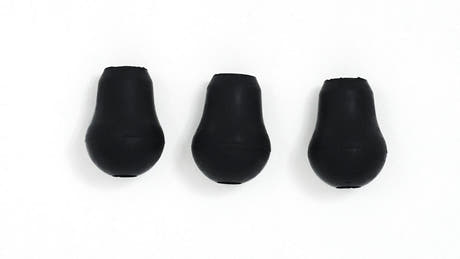 Patas de goma Gibraltar SC-RTL para tom de suelo, grandes, 3 uds.