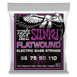 Ernie Ball 2811 Flatwound Cobalt bajo 55-110