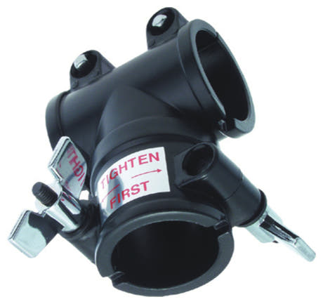 Gibraltar Rack accessory T-leg clamp - SC-GPRTL (black)