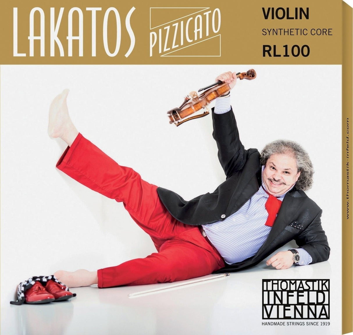 Thomastik-Infeld Violin strings Lakatos Pizzicato - G (RL04)