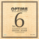 Optima Strings for classic guitar No. 6 Special Silver - Set Nylon high (NO6.SNHT)