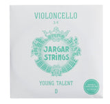 Jargar Cello Strings YOUNG TALENT – small scale - D 3/4 medium (0,99mm)