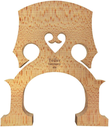 Puente para violonchelo Teller modelo n.º 3, 1/2, brillante