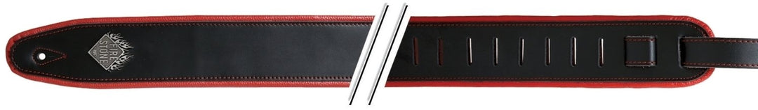GEWA Correas para Guitarras F&S Comfort - Black/Red