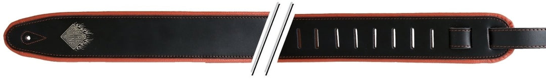 GEWA Correas para Guitarras F&S Comfort - negro/naranja