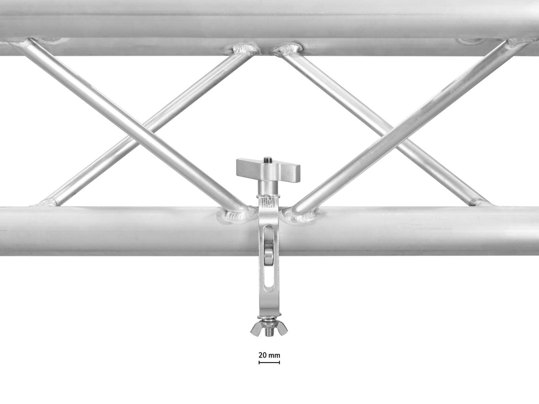 EUROLITE TH-220 QUICK-LOCK Acoplador SLIM plateado