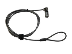EUROLITE KG-180S Cierre de cable antirrobo con cierre de combinación