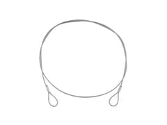 EUROLITE Cable de acero (SC) 900x3mm plateado