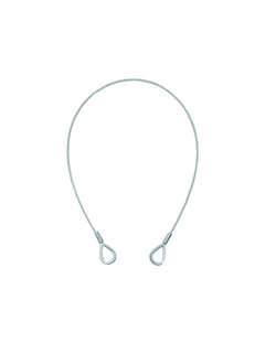 Cable de seguridad 60 cm (5 kg) 3mm