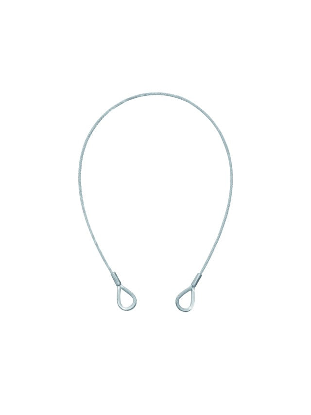 Cable de seguridad 60 cm (5 kg) 3mm