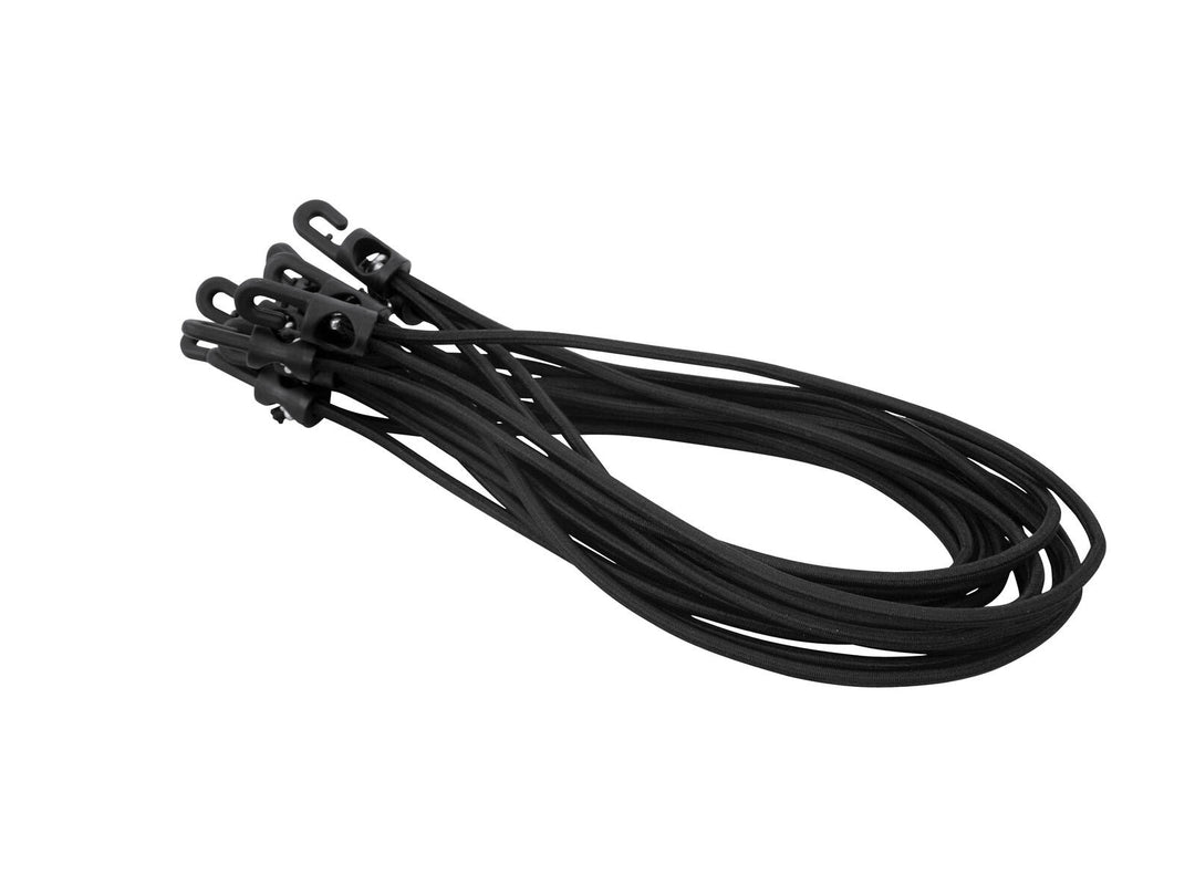 Spannfix elásticos 10 uds. (Negro)