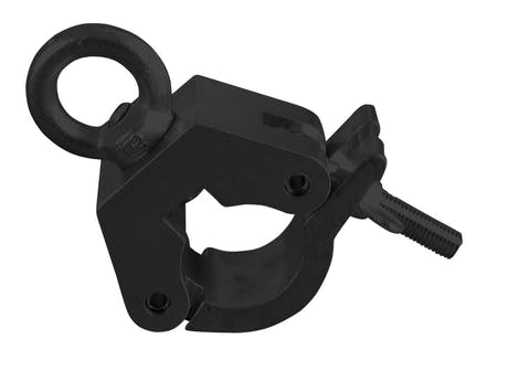 EUROLITE TPC-51S Acoplador con anilla Eye Ring, negro
