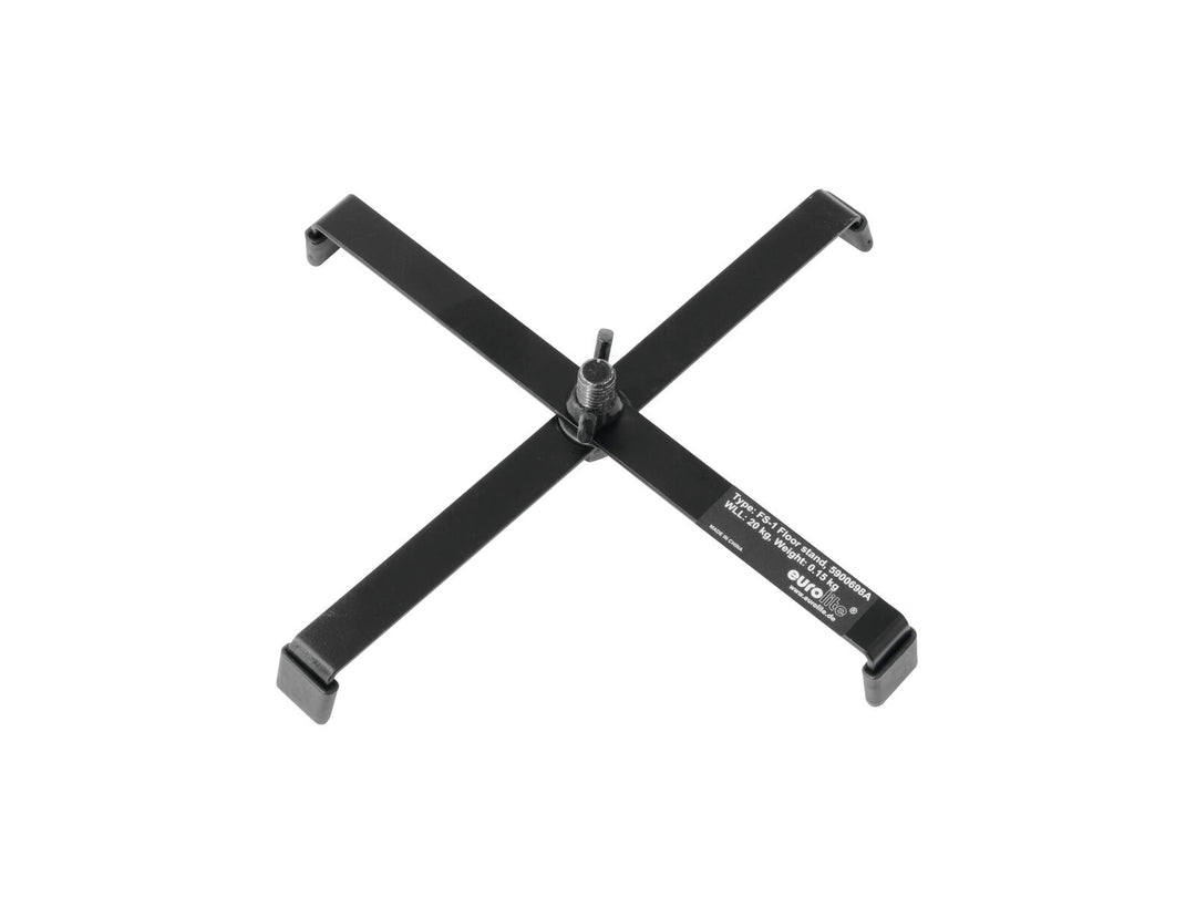 EUROLITE FS-3 Soporte de suelo, acero, negro