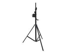 EUROLITE Set STT-400/85 Soporte de cabrestante TÜV/GS negro + Adaptador STV-3529 largo