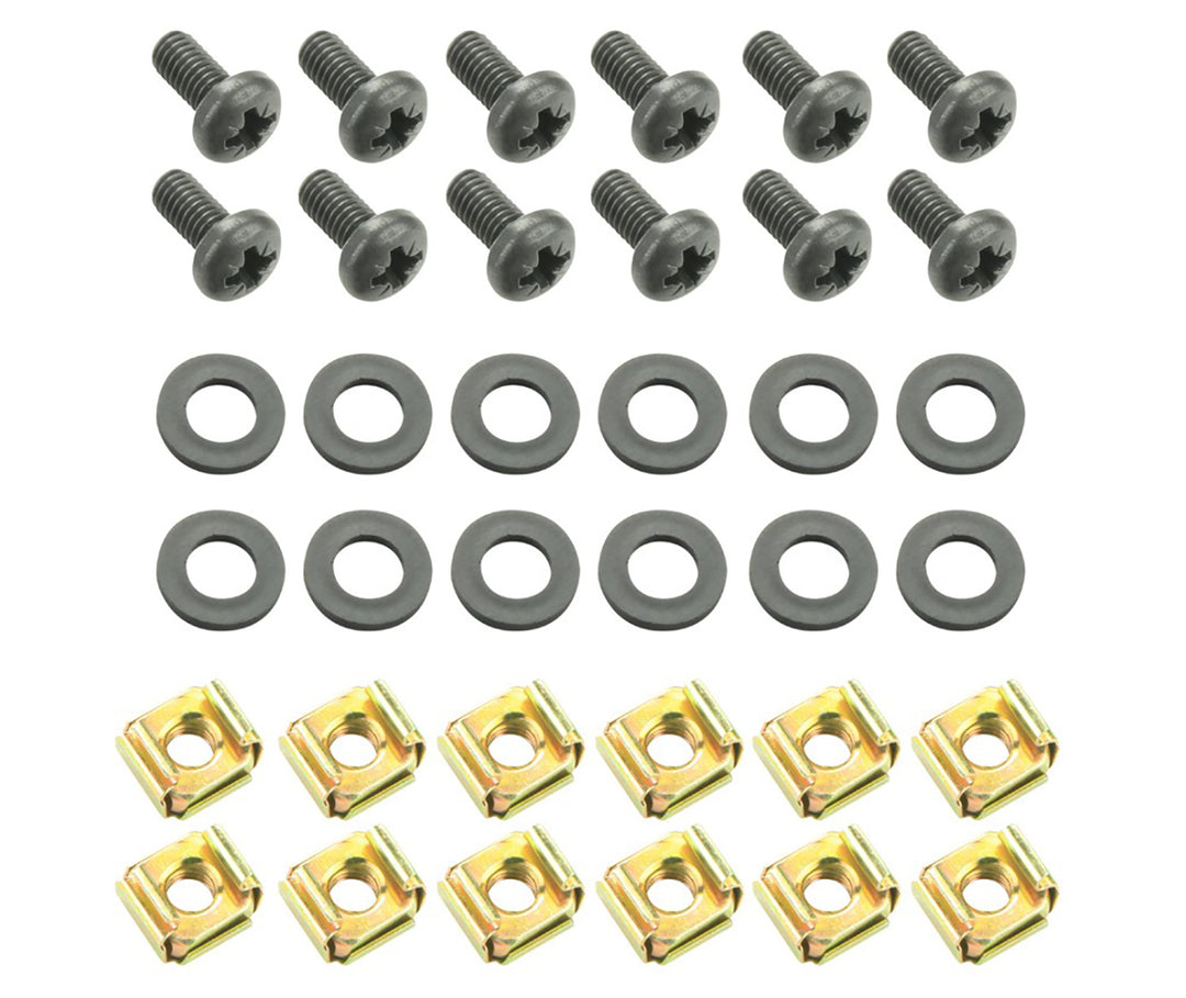 Adam Hall Tornillos para Rack 19" 12 uds. (12mm)