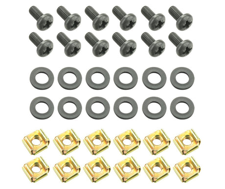 Adam Hall Tornillos para Rack 19" 12 uds. (12mm)