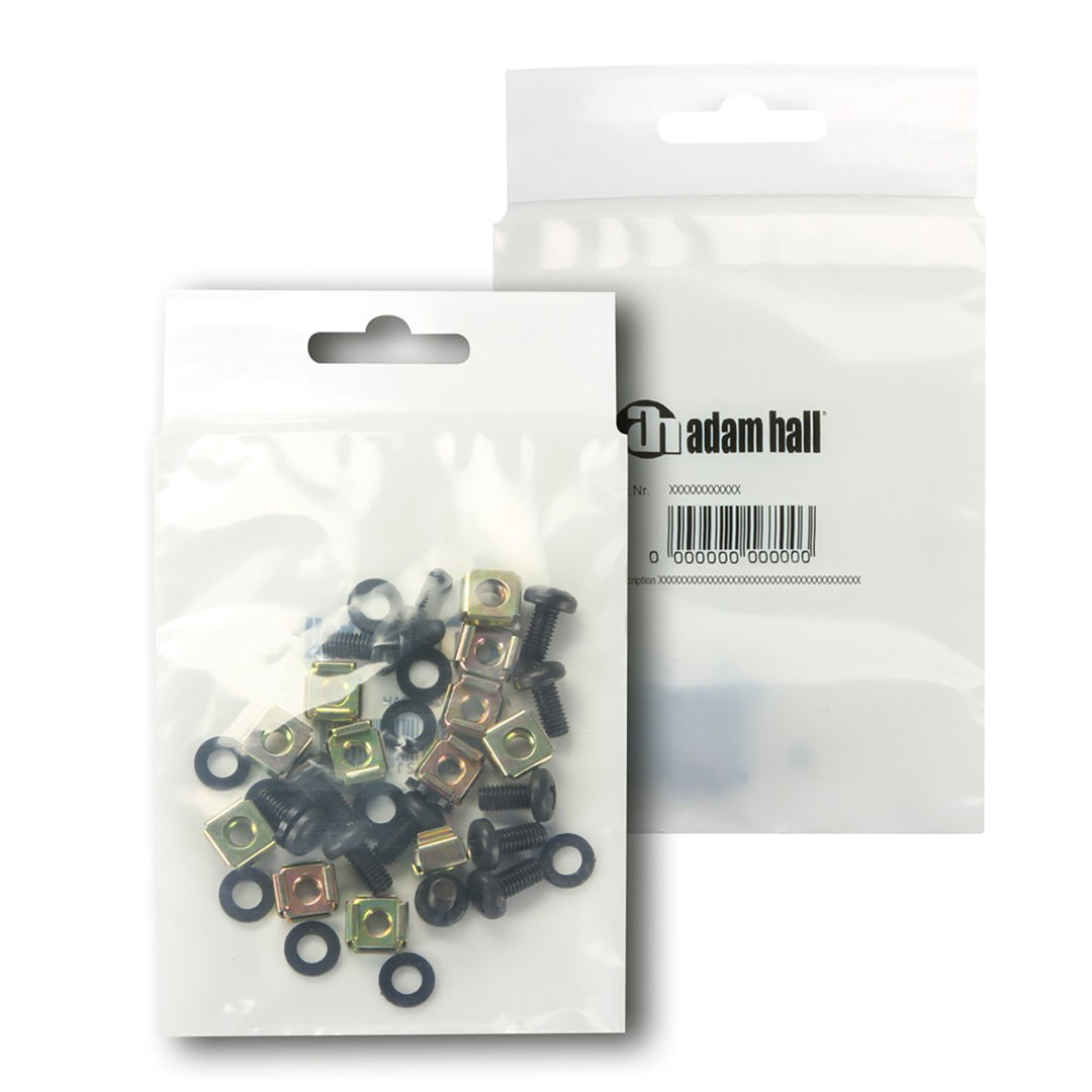 Adam Hall Tornillos para Rack 19" 12 uds. (12mm)