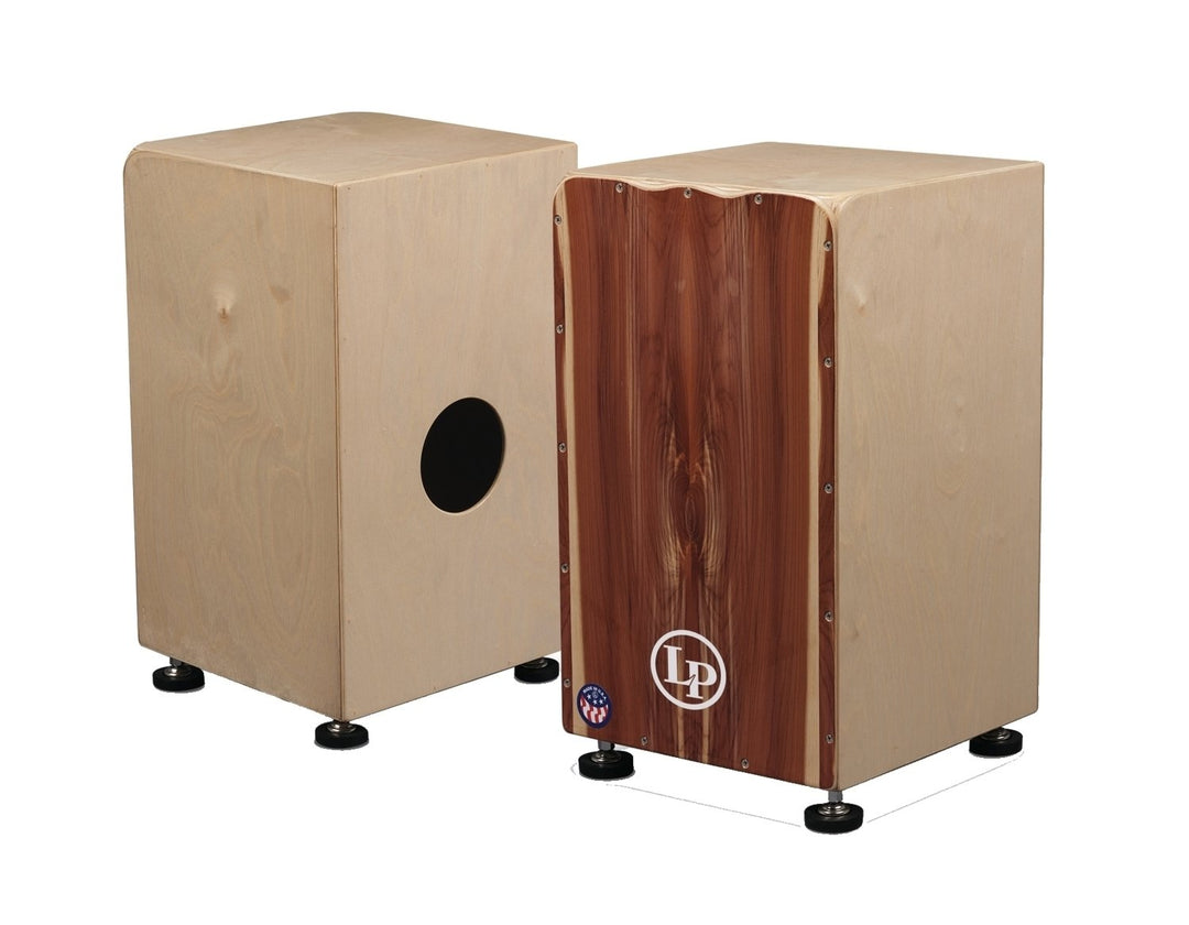 Latin Percussion Cajón Americana Flamenco Exotic Cedar Wire (LP1446)