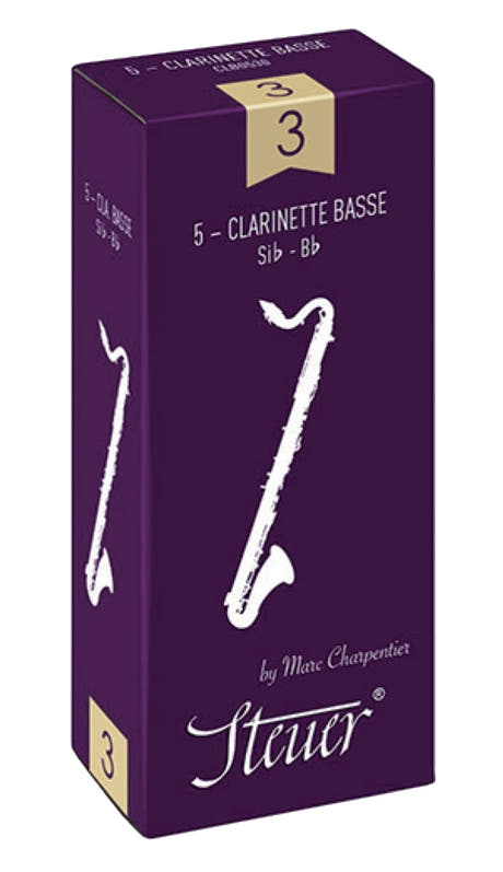 Lengüetas Steuer para clarinete bajo Classic - 3 1/2