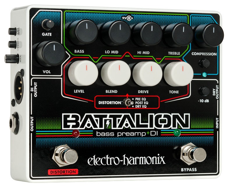 Electro Harmonix Battalion Preamp para bajo
