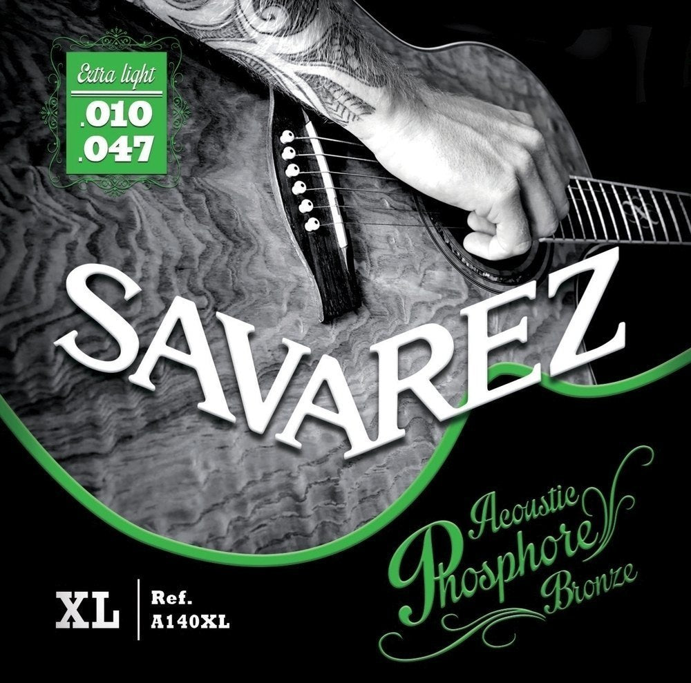 Savarez A140XL Acoustic Phosphor Bronze, extra light .010 a .047