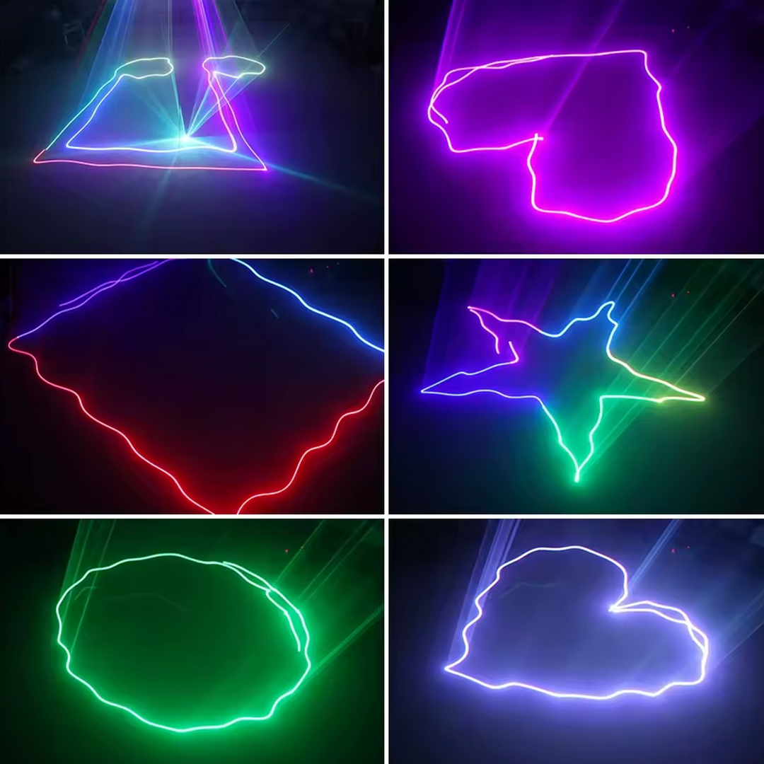 Light4Me Láser RGB Geometric 350mW