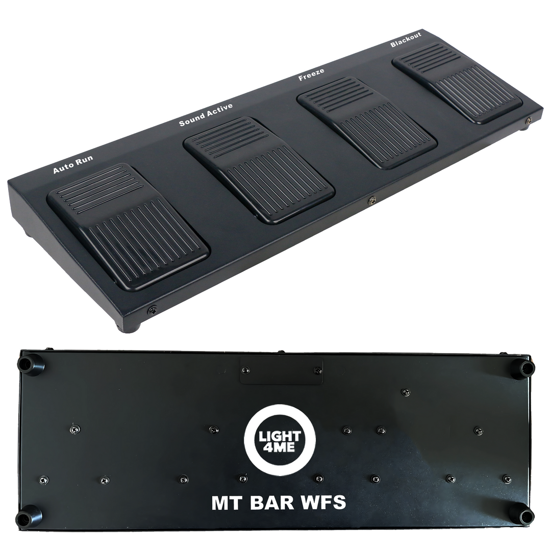 Light4Me MT BAR WFS Control inalámbrico de pedal para conjunto de luces MT BAR 1-3