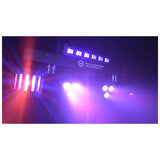 LIGHT4ME T-BAR LASER STROBE LED PAR DERBY UV IR multiefecto