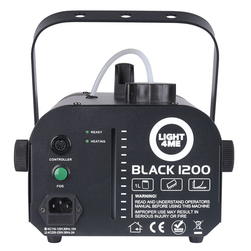 Light4Me 1200 BLACK máquina de humo