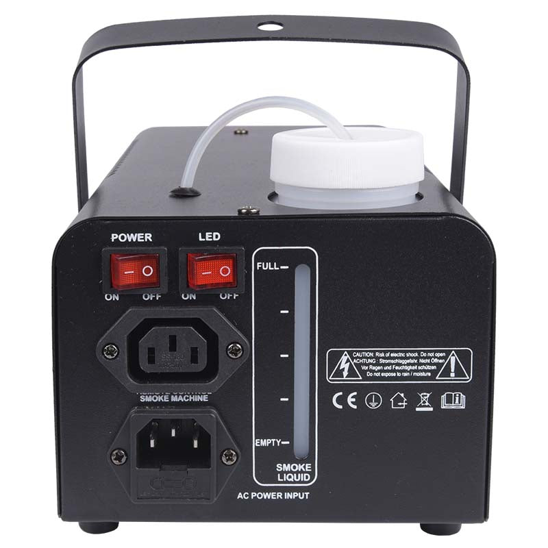 LIGHT4ME S 700W LED generador de efectos de máquina de humo y niebla con mando a distancia