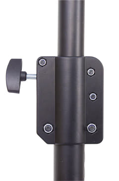 EUROLITE STW-370S soporte accionado por cabrestante 370cm acero