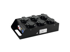 EUROLITE SAB-61 Caja divisora de alimentación