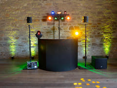 Soporte de altavoz OMNITRONIC BPS-3 negro
