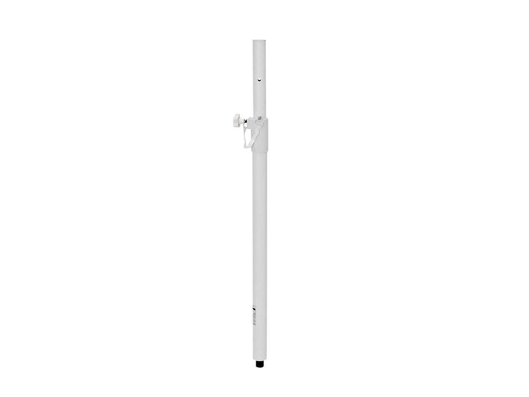 OMNITRONIC Tubo de distancia para subwoofer/satélite blanco