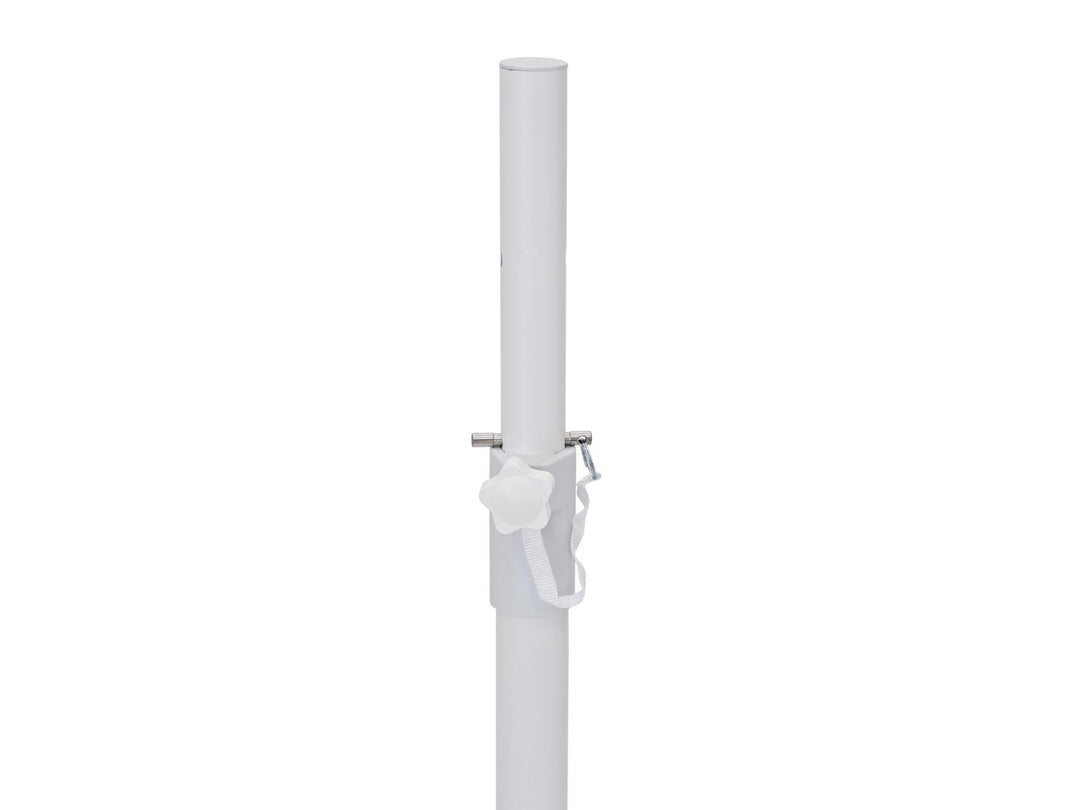 OMNITRONIC Tubo de distancia para subwoofer/satélite blanco