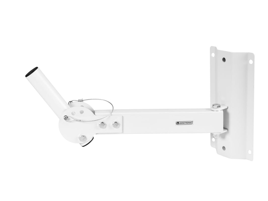 OMNITRONIC WH-1 Soporte de pared 30 kg máximo blanco