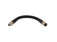 Cuello de cisne OMNITRONIC negro XLR/XLR, 47cm