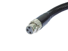 Cuello de cisne OMNITRONIC negro XLR/XLR, 47cm