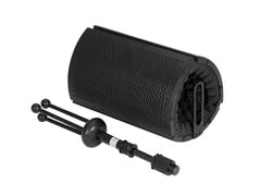OMNITRONIC AS-04 Sistema de absorción para micrófono de sobremesa, plegable con trípode