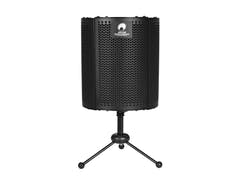 OMNITRONIC AS-04 Sistema de absorción para micrófono de sobremesa, plegable con trípode